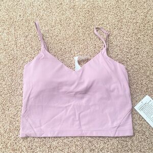 NWT!Lululemon Align Cropped Cami Tank A/B RSBL size 6